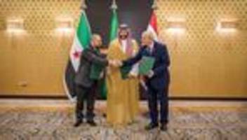 naher osten: syrien und libanon schließen abkommen für grenzsicherheit