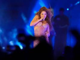 leute: shakira setzt ihre absage-tournee fort