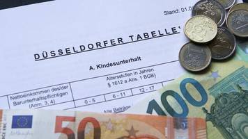 Düsseldorfer Tabelle : Diese Werte sind 2025 für den Kindesunterhalt maßgeblich