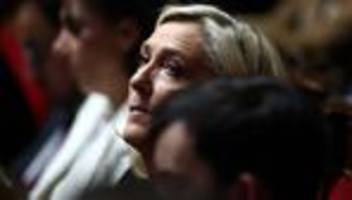 strafurteil gegen marine le pen: marine le pen vergleicht sich nach verurteilung mit martin luther king