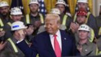 Energie: Trump will mehr Kohlestrom – und lügt über Deutschland