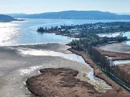 Besorgniserregende Lage: Geringe Wassermengen erschweren Bodensee-Schifffahrt