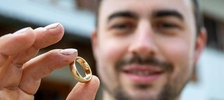 liebe geht durch den magen: wie ein bayerischer landwirt seinen ehering wiederfand