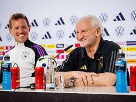 Gespann mit Julian Nagelsmann: Rudi Völler bleibt bis 2028 DFB-Sportdirektor