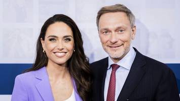 Christian Lindner und Franca Lehfeldt sind Eltern geworden