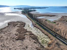 klimakrise: bodensee und rhein: warum das wasser fehlt