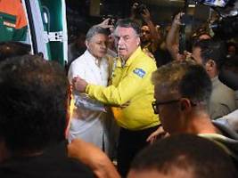 mögliche operation in sicht: bolsonaro mit bauchschmerzen in klinik eingeliefert