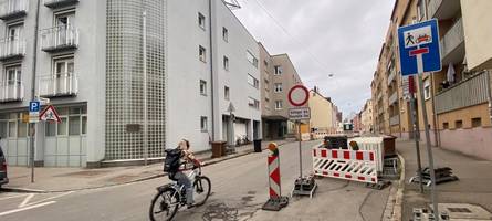 baustelle im pfärrle: der verkehr wird noch länger umgeleitet