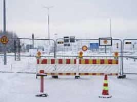 bis auf weiteres: finnland verlängert grenzschließung zu russland