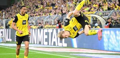 fußball-bundesliga: drei tore in neun minuten – dortmund dreht partie gegen gladbach