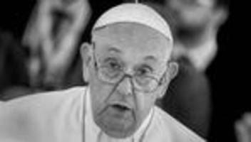 trauer in bayern: bayerns landtag trauert um papst - starke stimme verstummt