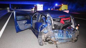 unfälle auf a23 und a7: vier verletzte am ostersonntag