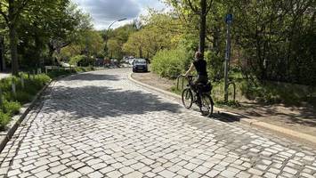 radfahrer in schöneberg endlich erlöst: hier hört das holpern auf