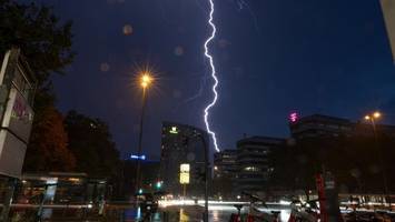 schluss mit sonnenschein – heute abend drohen gewitter im norden