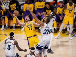 NBA-Playoffs: Bei den Lakers geht’s um Doncic und James – aber jetzt auch um Kleber