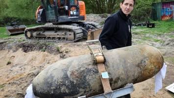 fliegerbombe in kiel-dietrichsdorf entschärft