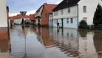 straßen überflutet: aufräumarbeiten nach unwetter im harz abgeschlossen
