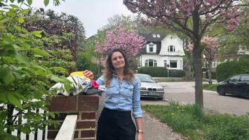 auch im bergedorfer villenviertel gibt es nun einen flohmarkt