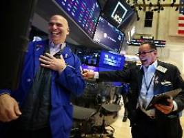 Goldpreis gibt nach: Wall Street weiter auf Höhenflug