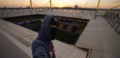 roofer bei der em 2024: sicherheitspanne auf dem dortmunder stadiondach