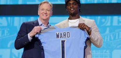 nfl: tennessee titans picken cam ward im draft, shedeur sanders muss sich gedulden