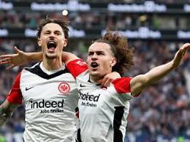 Eintracht fast in Königsklasse: Es geht alles schief: RB Leipzig fliegt in Frankfurt auseinander