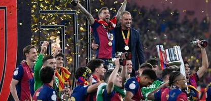 FC Barcelona-Trainer Hansi Flick: Triumph im dramatischen Pokalendspiel gegen Real Madrid