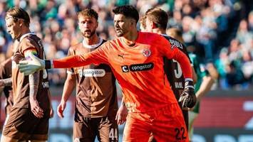 fehlerfrei: keeper vasilj hält den punkt für st. pauli fest