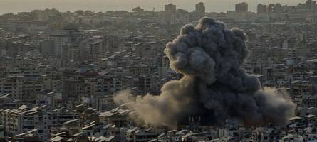 israelischer luftangriff auf hisbollah-ziel in beirut