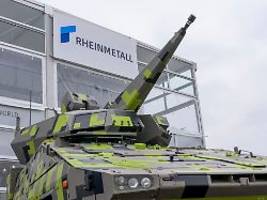 Rüstungsbranche boomt: Rheinmetall steigert Umsatz um fast die Hälfte