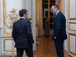 Blitzbesuch in Paris geplant: Macron begrüßt Merz gleich nach seiner Kanzlerwahl