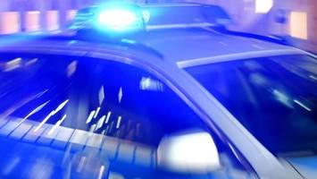 unter drogeneinfluss: lkw-fahrer rammt polizeiauto