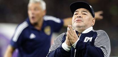 Diego Maradona durfte laut Arzt Hamburger auf die Intensivstation bestellen