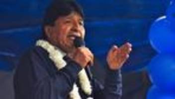 Bolivien: Verfahren gegen Evo Morales wird eingestellt