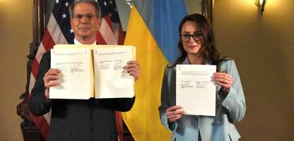 Rohstoffdeal zwischen den USA und der Ukraine: Fast ein Happy End