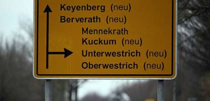 Umbenennung von Braunkohle-Dörfern bei Erkelenz