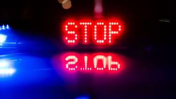 autofahrer liefert sich verfolgungsfahrt mit polizei