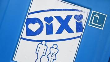 Dixi-Klo von Baustelle gestohlen