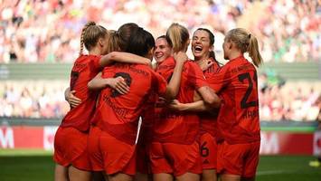 sieg im pokalfinale gegen werder: bayern-frauen holen das double