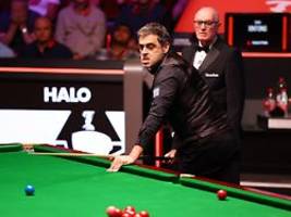 schreckliches wm-aus droht: snooker-genie ronnie o'sullivan geht sang- und klanglos unter