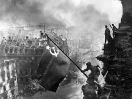 Wie entstand das ikonische Foto?: Als die Sowjet-Fahne über dem Reichstag wehte