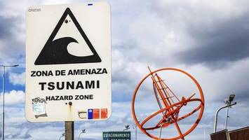 Es drohen Tsunamis: starkes Erdbeben bei Südamerika