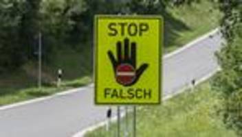 verkehr: was tun, wenn ein geisterfahrer unterwegs ist
