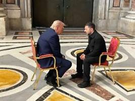 Bestes Gespräch von allen: Selenskyj schwärmt über Treffen mit Trump in Rom