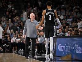 Legende Greg Popovich tritt ab: Der 76-jährige NBA-Coach, der es mit Donald Trump aufnahm