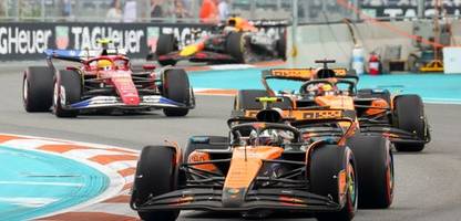 Formel 1: Lando Norris gewinnt Sprint in Miami, Max Verstappen 17.