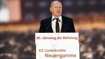 Das sagte Olaf Scholz bei seinem letzten großen Auftritt als Kanzler