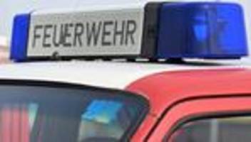 großeinsatz der feuerwehr: schützenhaus geht in flammen auf - 300.000 euro schaden