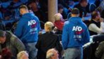 Umfrage: Fast die Hälfte der Deutschen laut Umfrage für AfD-Verbot