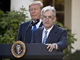 Warum sollte ich das tun?: Trump rückt von Rausschmiss des Fed-Chefs ab